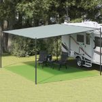 Sport si Outdoor - Camping - Accesorii corturi - Covor pentru cort, verde deschis, 400x500 cm, HDPE - Infinity.ro