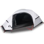 Sport si Outdoor - Camping - Corturi camping - Cort camping cupola 1 persoana alb, tesatura opaca, impermeabil - Infinity.ro