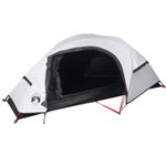 Sport si Outdoor - Camping - Corturi camping - Cort camping cupola 1 persoana alb, tesatura opaca, impermeabil - Infinity.ro