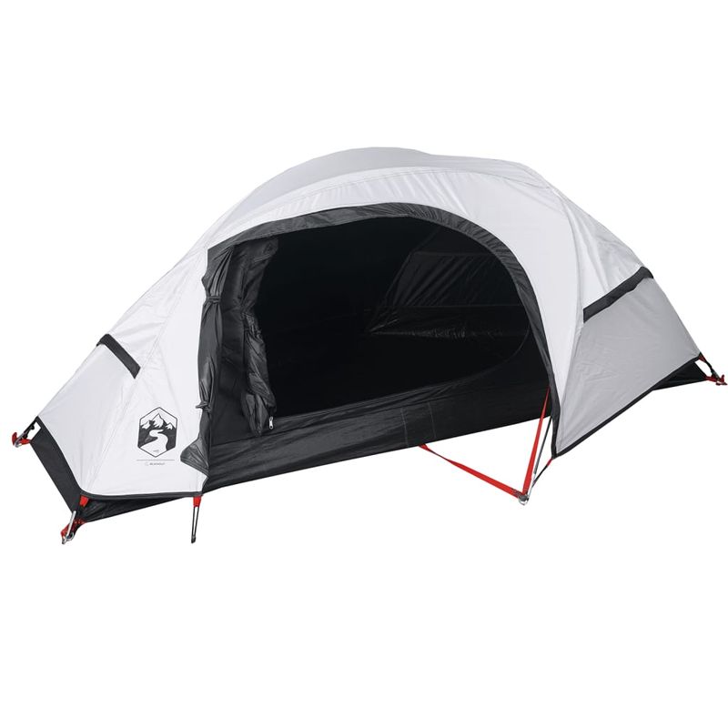 Sport si Outdoor - Camping - Corturi camping - Cort camping cupola 1 persoana alb, tesatura opaca, impermeabil - Infinity.ro