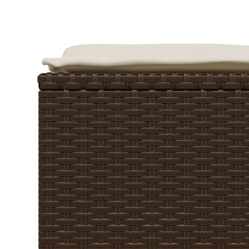 Casa si Gradina - Gradina si terasa - Mobilier exterior - Seturi mobila gradina - Set canapele de gradina cu perne, 5 piese, maro, poliratan - Infinity.ro