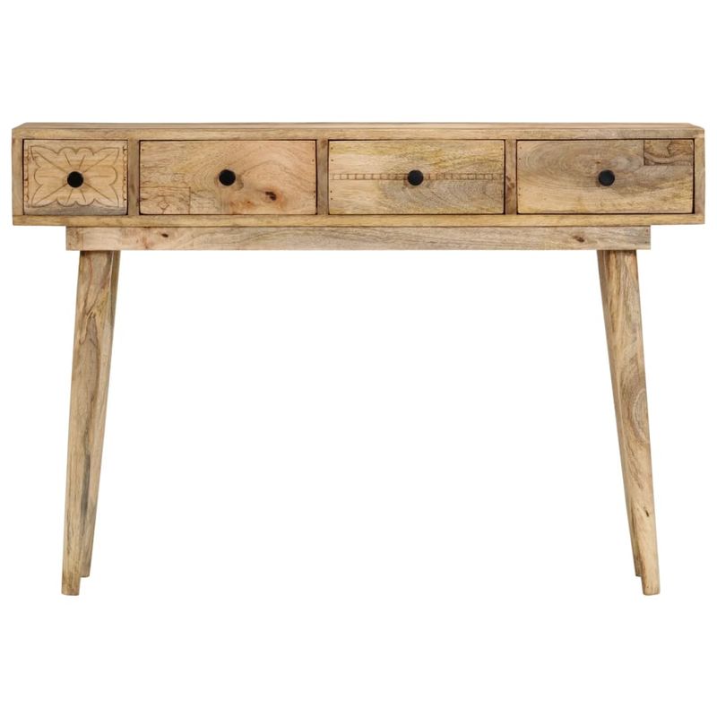 Casa si Gradina - Mobilier - Comode si corpuri - Console - Masa consola, 110x30x75 cm, lemn masiv de mango - Infinity.ro