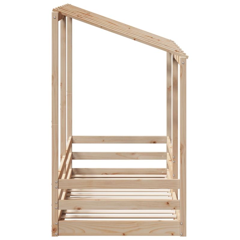 Casa si Gradina - Mobilier - Paturi si accesorii - Paturi - Acoperis pat de copii, 75x190 cm, lemn masiv de pin - Infinity.ro