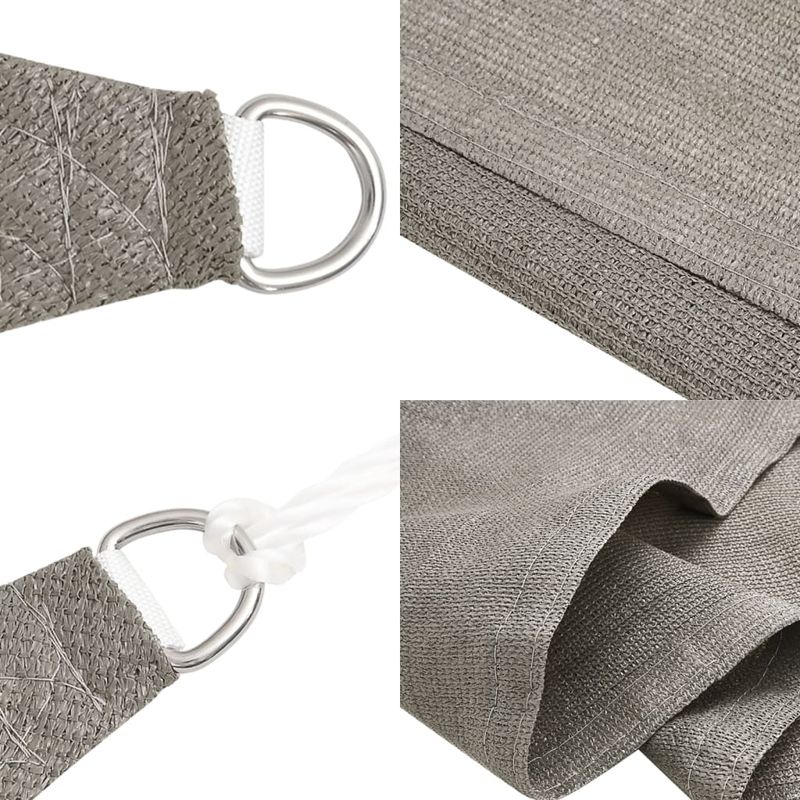 Casa si Gradina - Gradina si terasa - Umbrele si pavilioane - Umbrele - Panza parasolar gri deschis dreptunghiular 2,5x4m HDPE 160 g/m² - Infinity.ro