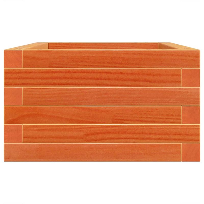 Casa si Gradina - Gradinarit si plante - Plante si ghivece - Ghivece si suporturi - Jardiniera de gradina, maro ceruit, 70x40x23 cm, lemn masiv pin - Infinity.ro