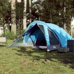 Sport si Outdoor - Camping - Corturi camping - Cort de camping, 4 persoane, albastru, impermeabil - Infinity.ro