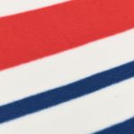 Sport si Outdoor - Camping - Accesorii camping si drumetii - Patura picnic pliabila, dungi rosu albastre, 200x200 cm catifea - Infinity.ro