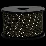 Sport si Outdoor - Camping - Accesorii corturi - Funie pentru cort cu benzi reflectorizante și chei, 50 m, 5 mm, verde - Infinity.ro