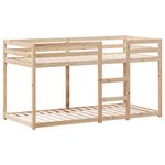 Casa si Gradina - Mobilier - Paturi si accesorii - Paturi - Pat supraetajat cu acoperis, alb, 90x200 cm, lemn masiv de pin - Infinity.ro