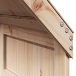Casa si Gradina - Mobilier - Paturi si accesorii - Paturi - Pat supraetajat cu acoperis, alb, 90x200 cm, lemn masiv de pin - Infinity.ro
