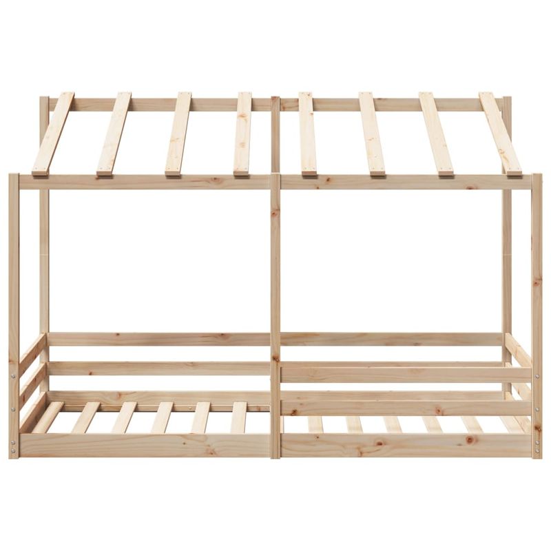 Casa si Gradina - Mobilier - Paturi si accesorii - Paturi - Acoperis pat de copii, 100x200 cm, lemn masiv de pin - Infinity.ro