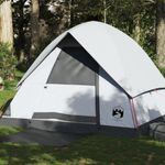 Sport si Outdoor - Camping - Corturi camping - Cort camping cupola 4 persoane alb, tesatura opaca, impermeabil - Infinity.ro