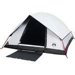 Sport si Outdoor - Camping - Corturi camping - Cort camping cupola 4 persoane alb, tesatura opaca, impermeabil - Infinity.ro
