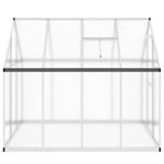 Casa si Gradina - Gradinarit si plante - Sere si solarii - Sere cu cadru de baza, argintiu, 224x169x195 cm, aluminiu - Infinity.ro