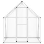 Casa si Gradina - Gradinarit si plante - Sere si solarii - Sere cu cadru de baza, argintiu, 169x114x195 cm, aluminiu - Infinity.ro