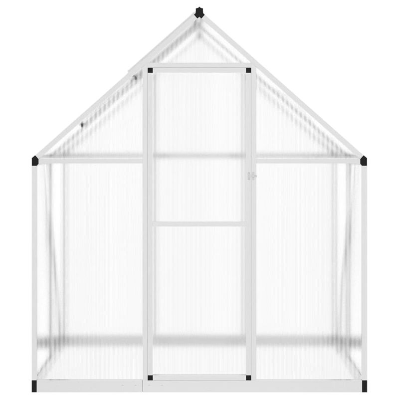 Casa si Gradina - Gradinarit si plante - Sere si solarii - Sere cu cadru de baza, argintiu, 169x114x195 cm, aluminiu - Infinity.ro