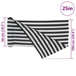 Casa si Gradina - Gradina si terasa - Umbrele si pavilioane - Umbrele - Plasa protectie intimitate, antracit/alb, 1x25 m, HDPE, 75 g/m² - Infinity.ro