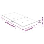 Casa si Gradina - Textile si covoare - Perne si pilote - Perne decorative - Perne de scaun spatar jos, 2 buc., model frunze, textil - Infinity.ro