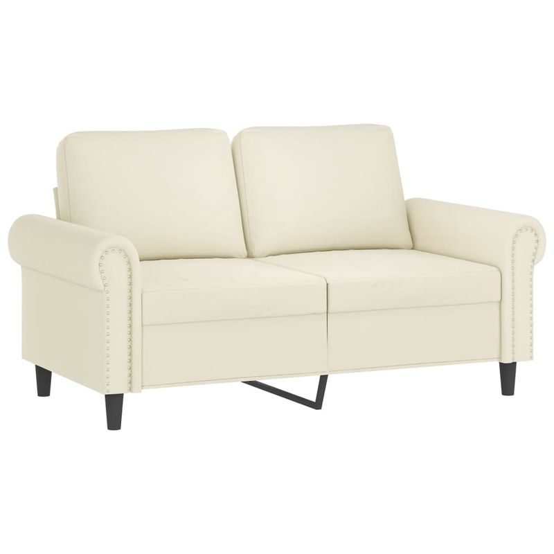 Casa si Gradina - Mobilier - Seturi de mobilier - Seturi living - Set de canapele cu perne, 4 piese, crem, catifea - Infinity.ro
