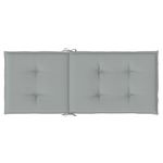 Casa si Gradina - Textile si covoare - Perne si pilote - Perne decorative - Perne scaun cu spatar inalt 6 buc. melanj gri 120x50x4cm textil, gri deschis melange - Infinity.ro