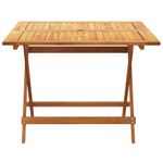 Casa si Gradina - Gradina si terasa - Mobilier exterior - Seturi mobila gradina - Set mobilier de gradina 5 piese textil bej/lemn masiv - Infinity.ro