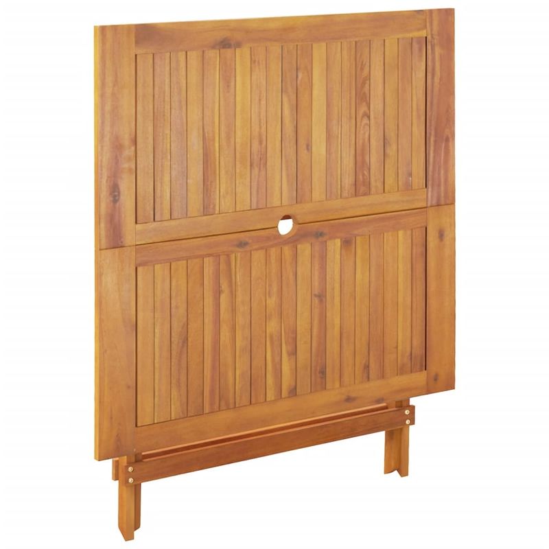 Casa si Gradina - Gradina si terasa - Mobilier exterior - Seturi mobila gradina - Set mobilier de gradina 5 piese textil bej/lemn masiv - Infinity.ro