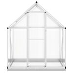 Casa si Gradina - Gradinarit si plante - Sere si solarii - Sere cu cadru de baza, argintiu, 169x114x202 cm, aluminiu - Infinity.ro