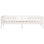 Casa si Gradina - Mobilier - Paturi si accesorii - Paturi - Cadru de pat, alb, 100x200 cm, lemn masiv de pin - Infinity.ro
