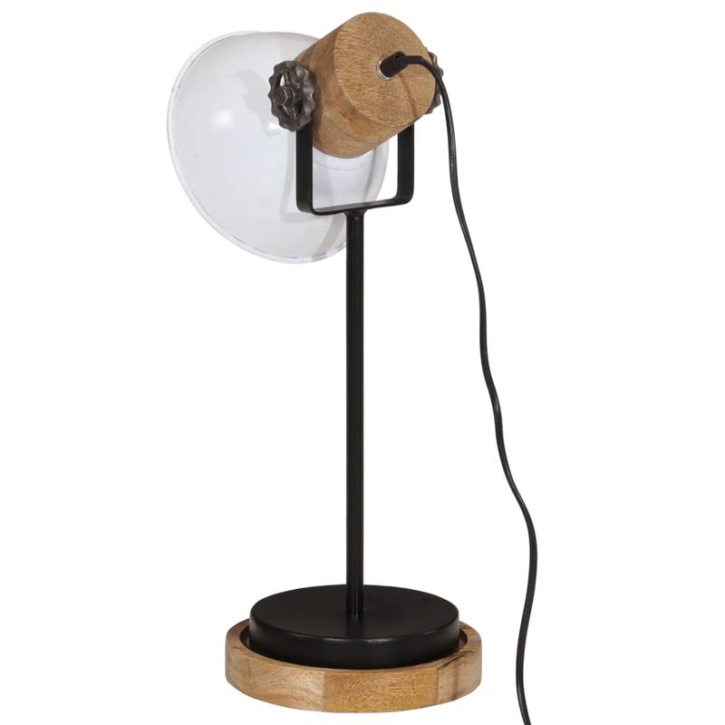 Casa si Gradina - Corpuri si surse de iluminat - Veioze si lampi - Lampi de veghe - Lampa de birou 25 W, alb, 17x17x50 cm, E27 - Infinity.ro