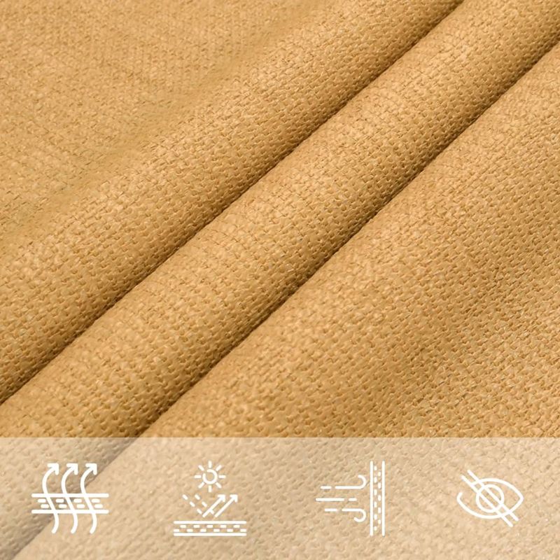 Casa si Gradina - Gradina si terasa - Umbrele si pavilioane - Umbrele - Panza parasolar, nisipiu dreptunghiular 2,5x4,5 m HDPE 160 g/m² - Infinity.ro
