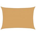 Casa si Gradina - Gradina si terasa - Umbrele si pavilioane - Umbrele - Panza parasolar, nisipiu dreptunghiular 3x4,5 m HDPE 160 g/m² - Infinity.ro