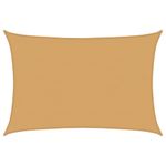 Casa si Gradina - Gradina si terasa - Umbrele si pavilioane - Umbrele - Panza parasolar, nisipiu dreptunghiular 5x7 m HDPE 160 g/m² - Infinity.ro
