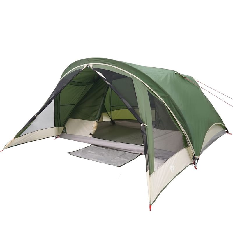 Sport si Outdoor - Camping - Corturi camping - Cort de camping, 4 persoane, verde, impermeabil - Infinity.ro