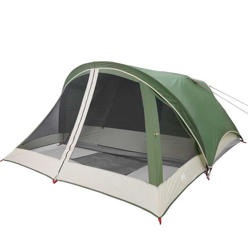 Sport si Outdoor - Camping - Corturi camping - Cort de camping, 4 persoane, verde, impermeabil - Infinity.ro