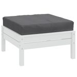 Casa si Gradina - Textile si covoare - Perne si pilote - Perne decorative - Perna de paleti, melanj antracit, 60x60x10 cm, material textil - Infinity.ro