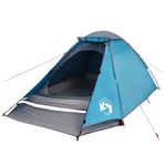 Sport si Outdoor - Camping - Corturi camping - Cort de camping cupola pentru 4 persoane, albastru, impermeabil - Infinity.ro