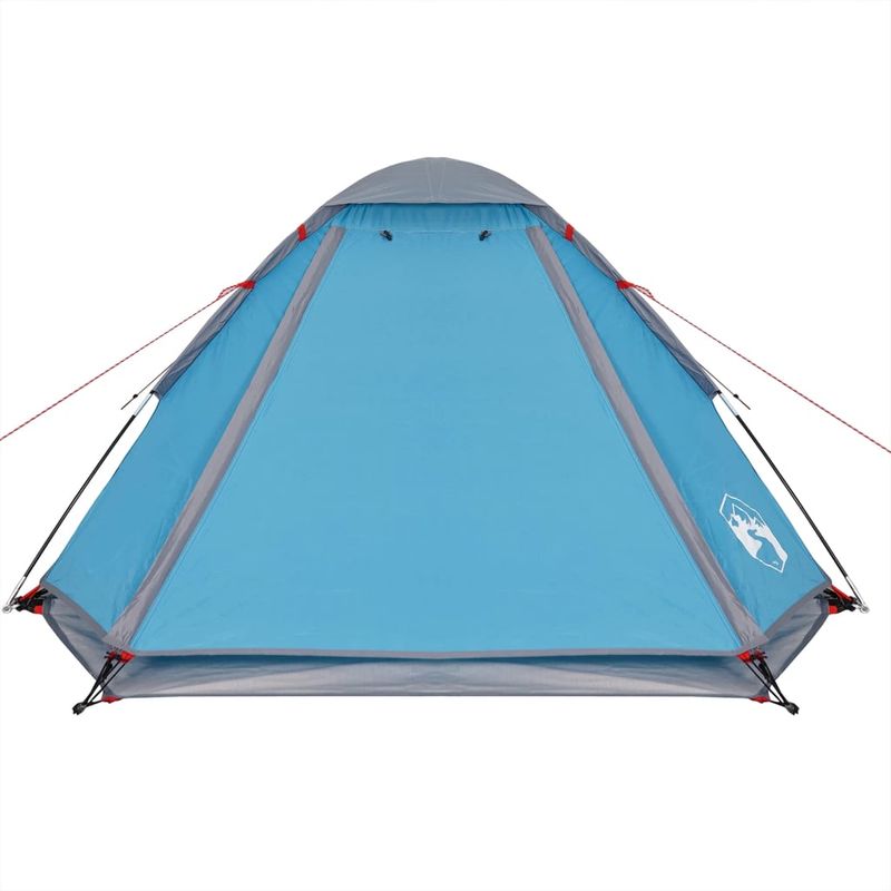 Sport si Outdoor - Camping - Corturi camping - Cort de camping cupola pentru 4 persoane, albastru, impermeabil - Infinity.ro