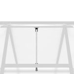 Casa si Gradina - Gradinarit si plante - Sere si solarii - Sere cu cadru de baza, argintiu, 169x169x202 cm, aluminiu - Infinity.ro