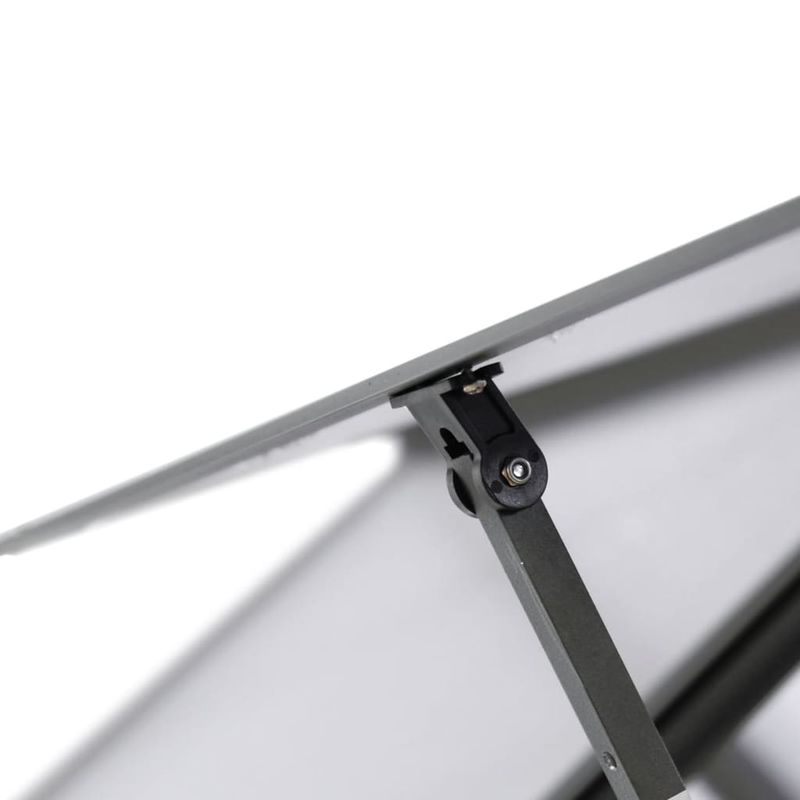 Casa si Gradina - Gradinarit si plante - Sere si solarii - Sere cu cadru de baza, antracit, 169x169x202 cm, aluminiu - Infinity.ro