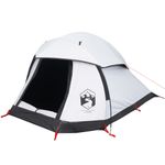 Sport si Outdoor - Camping - Corturi camping - Cort camping cupola 1 persoana alb, tesatura opaca, impermeabil - Infinity.ro