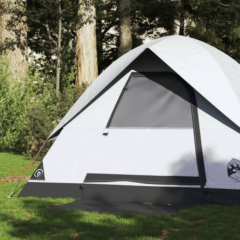 Sport si Outdoor - Camping - Corturi camping - Cort camping cupola 2 persoane alb, tesatura opaca, impermeabil - Infinity.ro