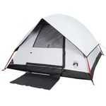 Sport si Outdoor - Camping - Corturi camping - Cort camping cupola 2 persoane alb, tesatura opaca, impermeabil - Infinity.ro
