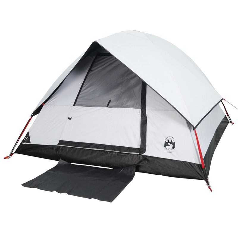 Sport si Outdoor - Camping - Corturi camping - Cort camping cupola 2 persoane alb, tesatura opaca, impermeabil - Infinity.ro