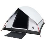 Sport si Outdoor - Camping - Corturi camping - Cort camping cupola 2 persoane alb, tesatura opaca, impermeabil - Infinity.ro
