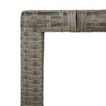 Casa si Gradina - Gradina si terasa - Mobilier exterior - Seturi mobila gradina - Set mobilier de gradina cu perne, 5 piese, gri, poliratan - Infinity.ro