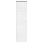 Casa si Gradina - Textile si covoare - Rulouri si jaluzele - Paravan de usa cu lant, 56x202 cm, aluminiu - Infinity.ro