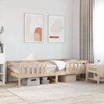 Casa si Gradina - Mobilier - Paturi si accesorii - Paturi - Cadru de pat, 90x200 cm, lemn masiv de pin - Infinity.ro