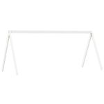 Casa si Gradina - Mobilier - Paturi si accesorii - Paturi - Pat supraetajat cu acoperis, alb, 80x200 cm, lemn masiv de pin - Infinity.ro