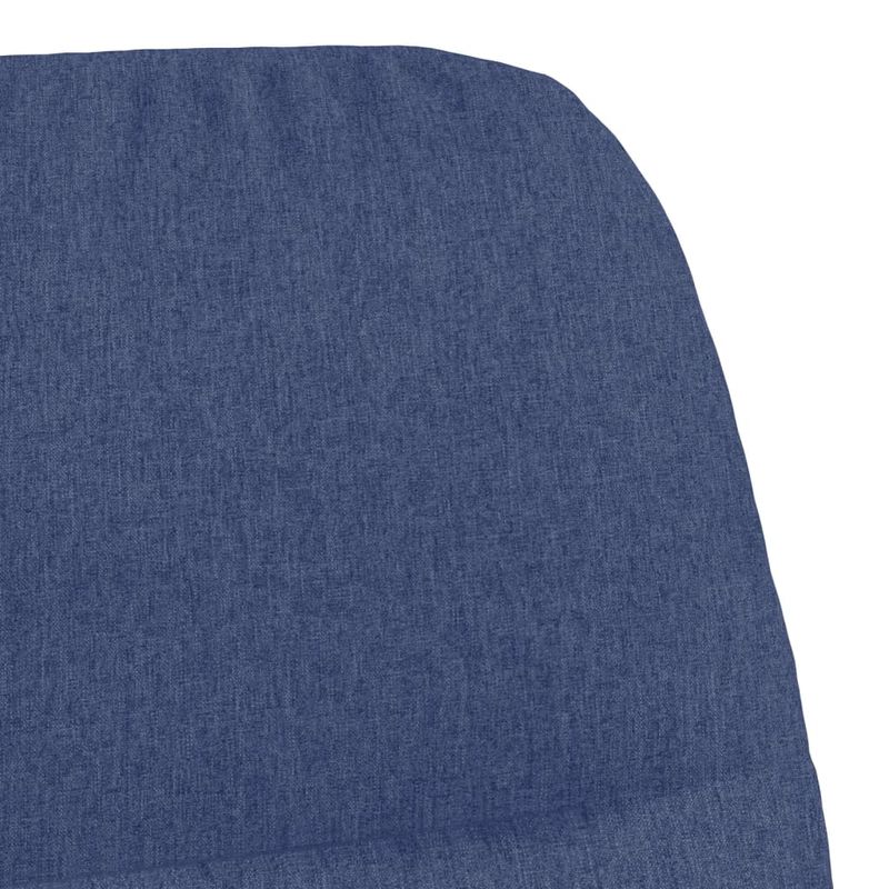 Casa si Gradina - Mobilier - Scaune si fotolii - Fotolii - Fotoliu de relaxare cu taburet, albastru, textil - Infinity.ro