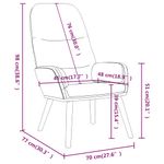 Casa si Gradina - Mobilier - Scaune si fotolii - Fotolii - Fotoliu de relaxare cu taburet, albastru, textil - Infinity.ro